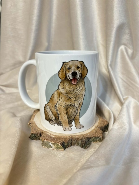 Kubek Golden retriever