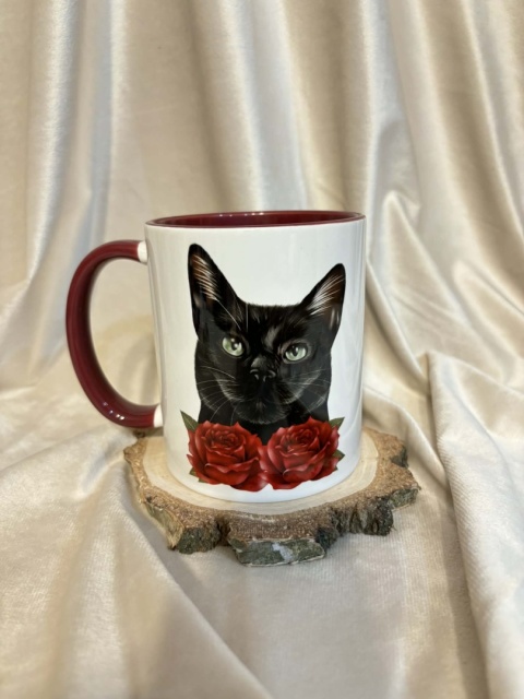 Kubek Kot czarny