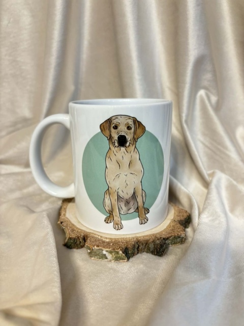 Kubek Labrador (różne umaszczenia)